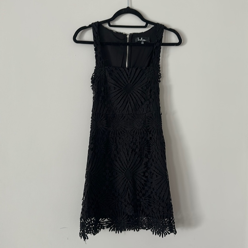 Lulus Lace Black Dress